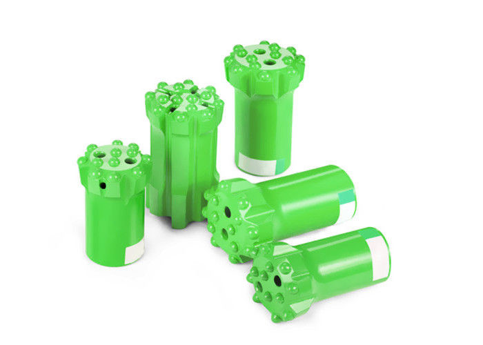 Threaded Rock Core Drill Bits Hemispherical Ballistic Parabolic Conical