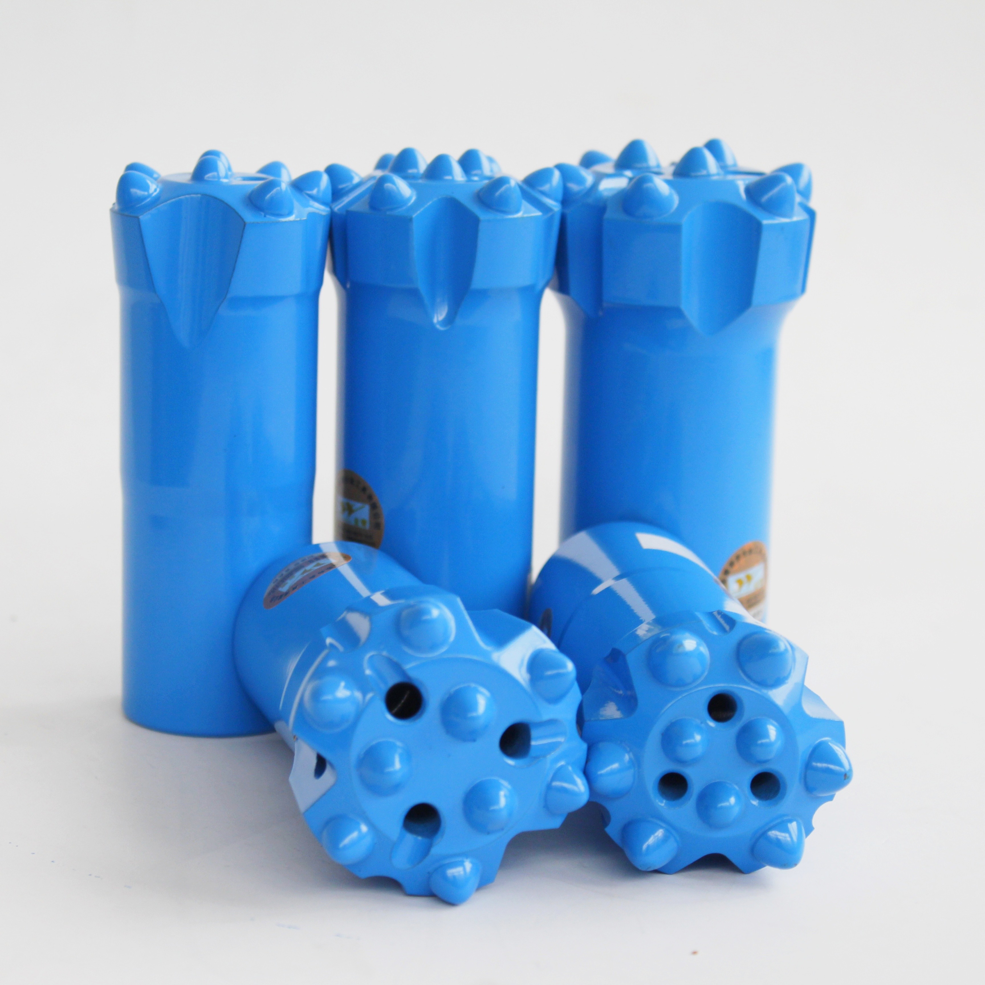 R32 R38 Threaded Button Bits / Mining Drill Bits 38 127mm Durable For