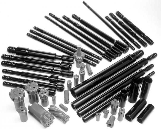 Threaded Steel Sleeve Drill Coupling Sleeves For Rock Mining Drill Rod