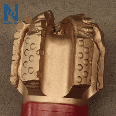 Oil PDC Tri Cone Bit Natural Gas Steel Diamond PDC Drill Bit 6 Blades