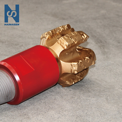 Oilfield 19mm Steel Body PDC Bit , 9 Blade PDC Bit For Well Drilling