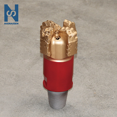 4 Blade PDC Water Well Drill Bit 6 1/2 Inch Steel Body